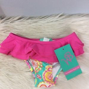 4T Swim skirt swimsuit Bottoms Pink Boutique WB Personalize your Life